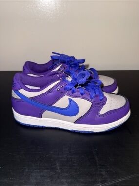 Nike Kids Purple and White Sneakers